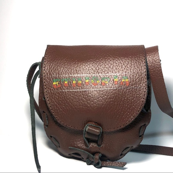 Ethiopia Crossbody Messenger Purse - Picture 1 of 4